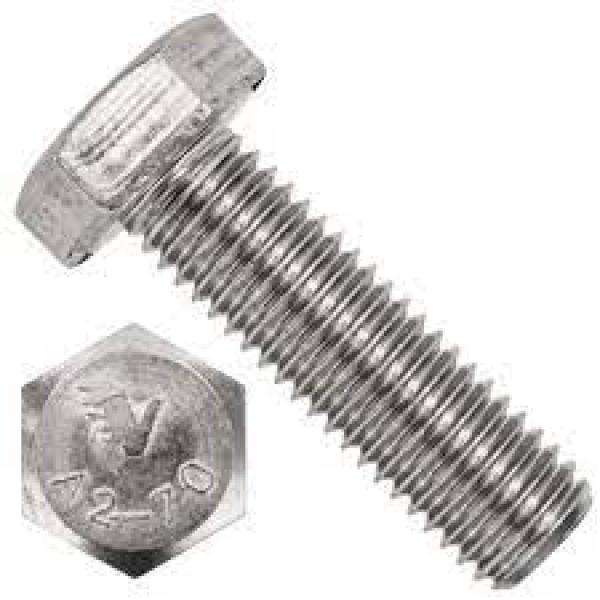 Болт 8х70х70х1,25 DIN 933 ГОСТ 7805-70 ISO 4017 шестигранный нержавеющая сталь А2