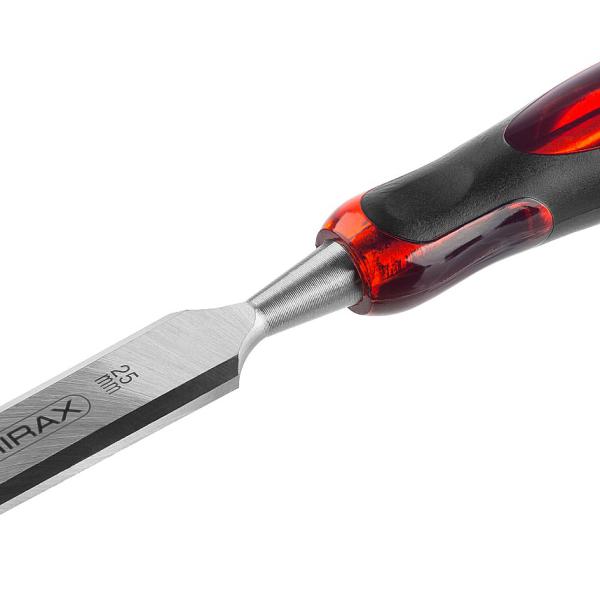 Стамеска-долото 25мм, с прозрачной рукояткой, MIRAX 1810-25