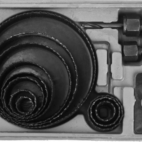 Набор кольцевых коронок по дереву19-127мм 12 шт, STAYER Maxcut 29600-H15