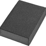 Губки Р180, 100х68х26мм шлифовальные DEXX четырехсторонняя, AL2O3/средняя жесткость/35637-180