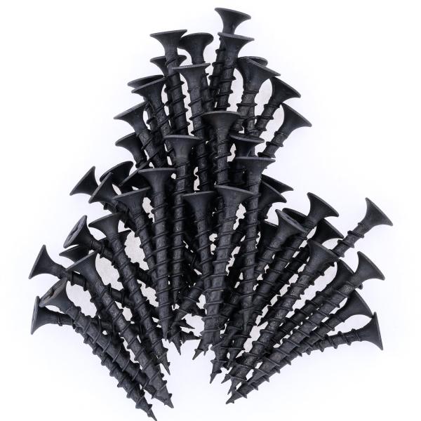 Саморезы черные по дереву 3,5*41 мм